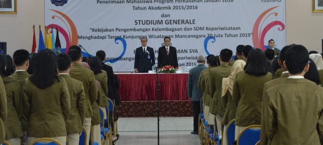 Permulaan Perkuliahan Periode Januari – Juli 2016 Tahun Akademik 2015/2016
